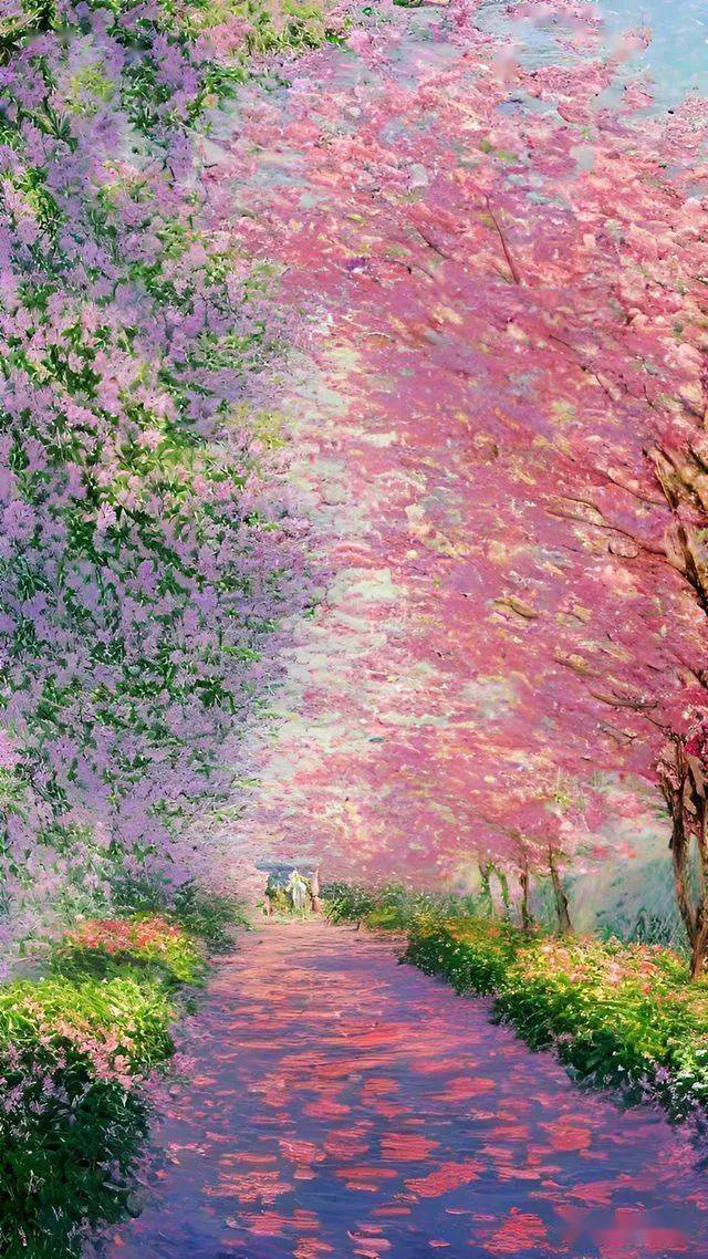 这画里有十里香风,太烂漫了!