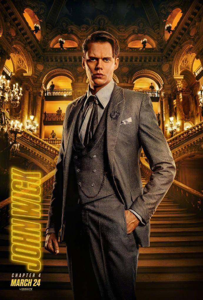 《疾速追杀4》角色新海报 盲人刺客甄子丹杀气十足_约翰·威克_数量