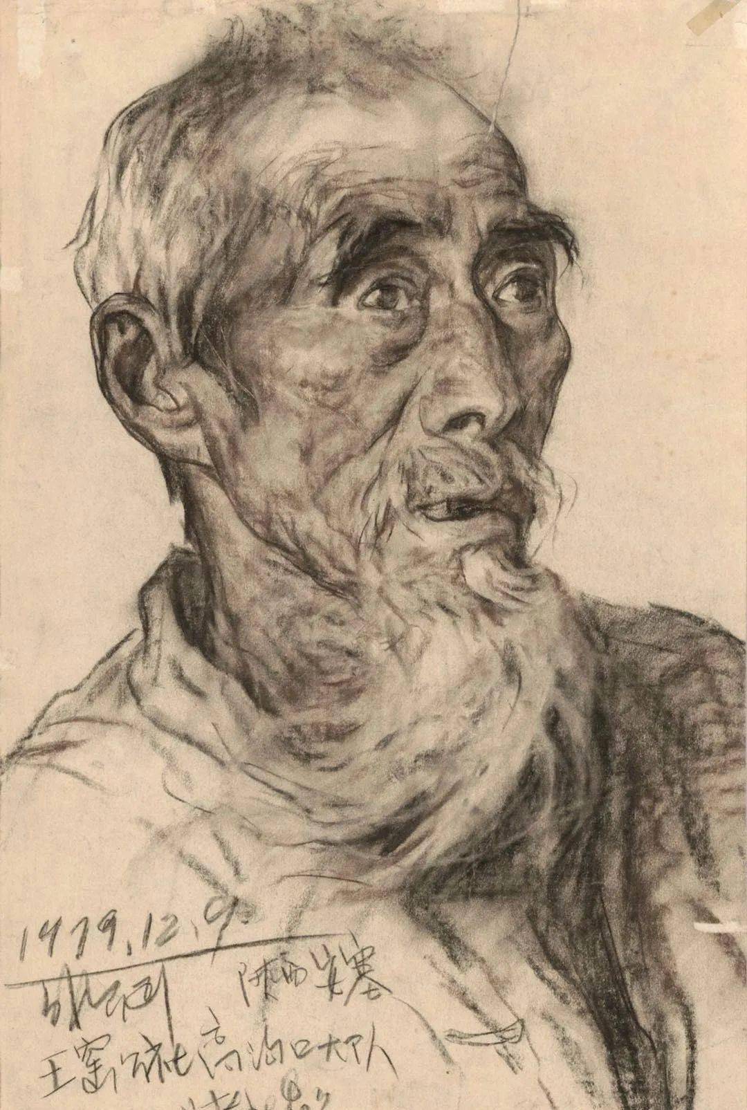 老一辈艺术家的素描,严谨且真诚_作品_在线_刘开渠