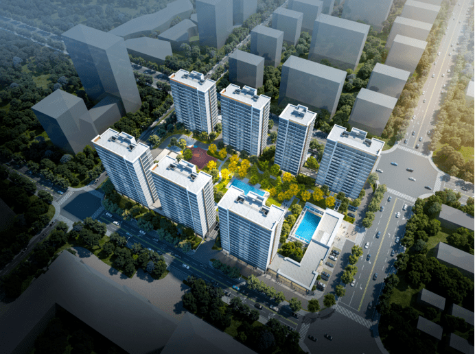 【公示】拿地10天后，兴耀临平山北地块方案公示，规划7幢住宅！_杭州市_配套_项目