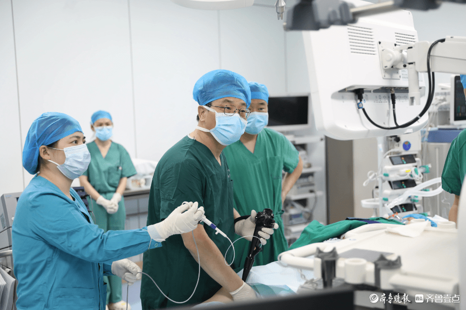 泰安市立医院完成一例高难度回盲部侧向发育型肿瘤ESD术_手术_患者_内镜