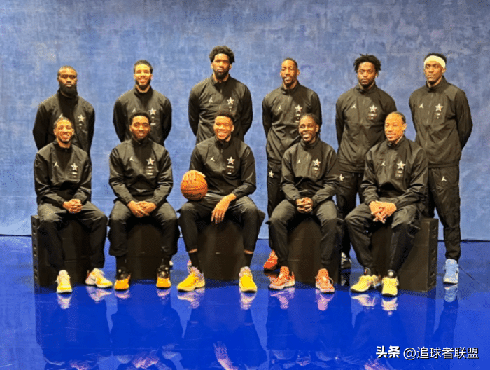 nba全明星大合影出炉!