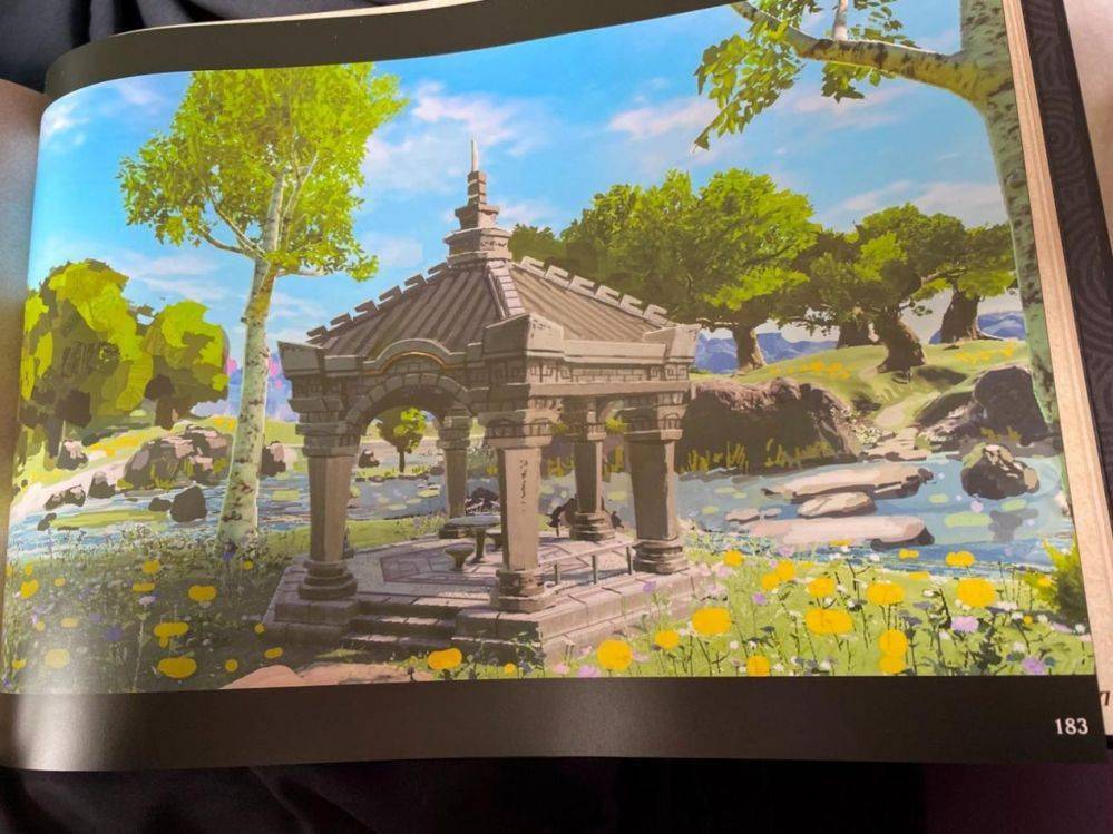 《塞尔达传说：王国之泪》艺术画集偷跑，大量游戏内容泄露