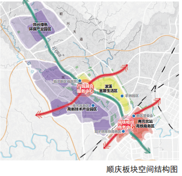 南充市临江新区地图图片