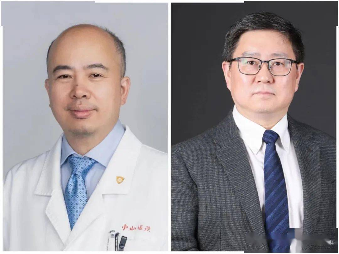 通信作者:(左起)吴文川教授,楼文晖教授共同第一作者:(左起)韩序,浦宁