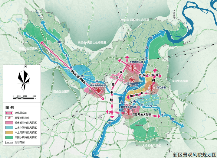 南充市临江新区地图图片