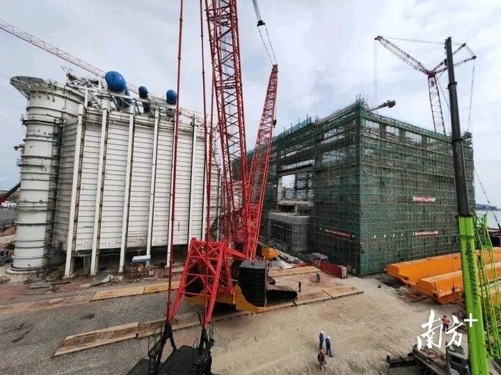 大亚湾石化区综合能源站项目一期将于年底建成投产_施工_管理_工地