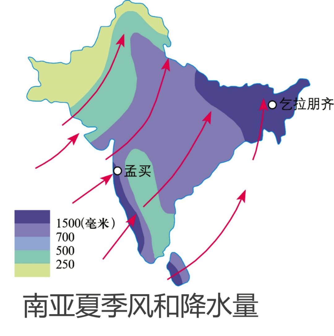 大气运动常识点最全梳理，空白＋彩色世界区域天文填图（可下载）