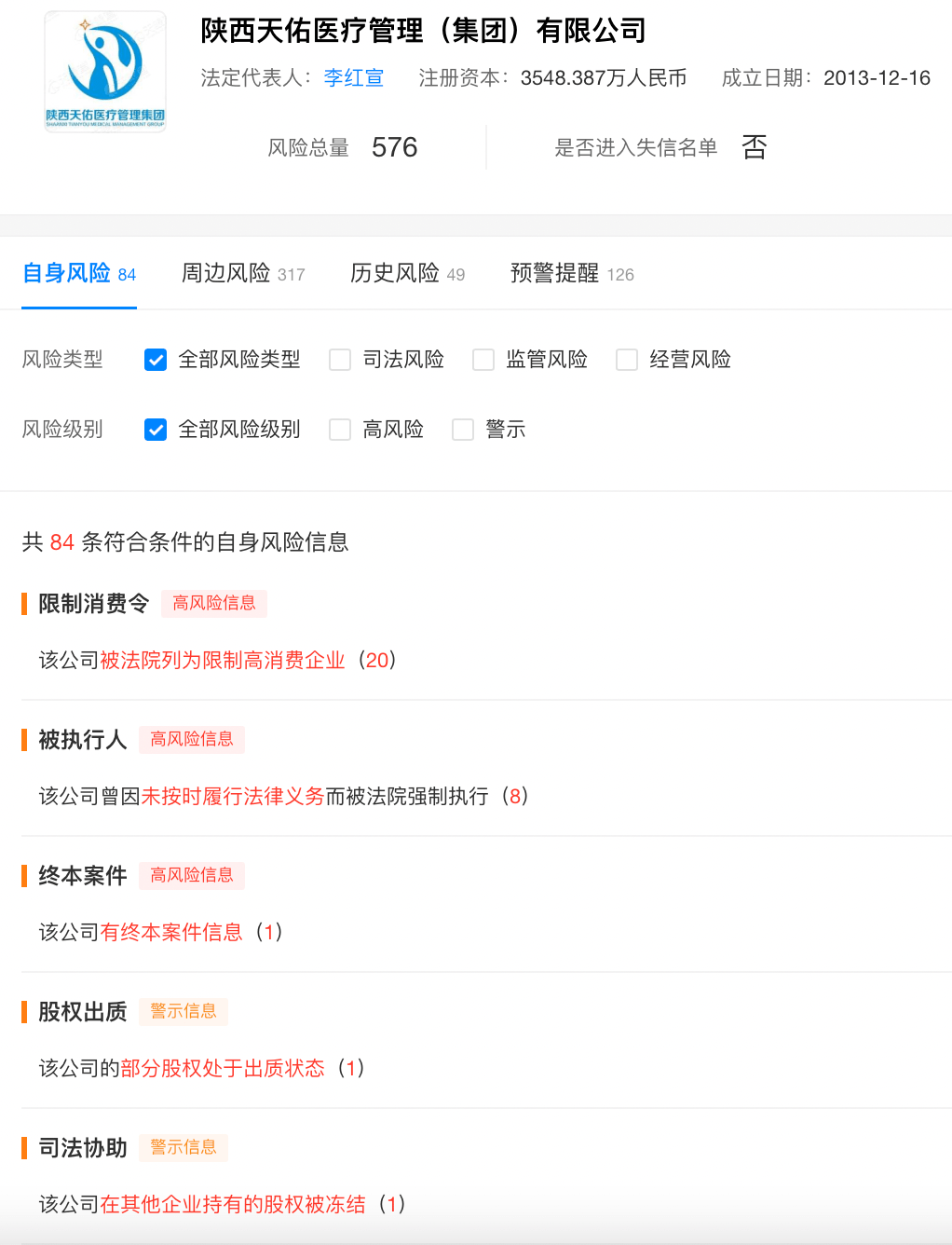 一篇读懂（天眼查上的股权出质信息怎么删除求告知解决方法） 第3张