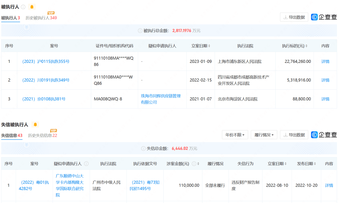 一篇读懂（企查查开庭公告和历史失信被执行人信息可以清除吗？怎么操作） 第5张