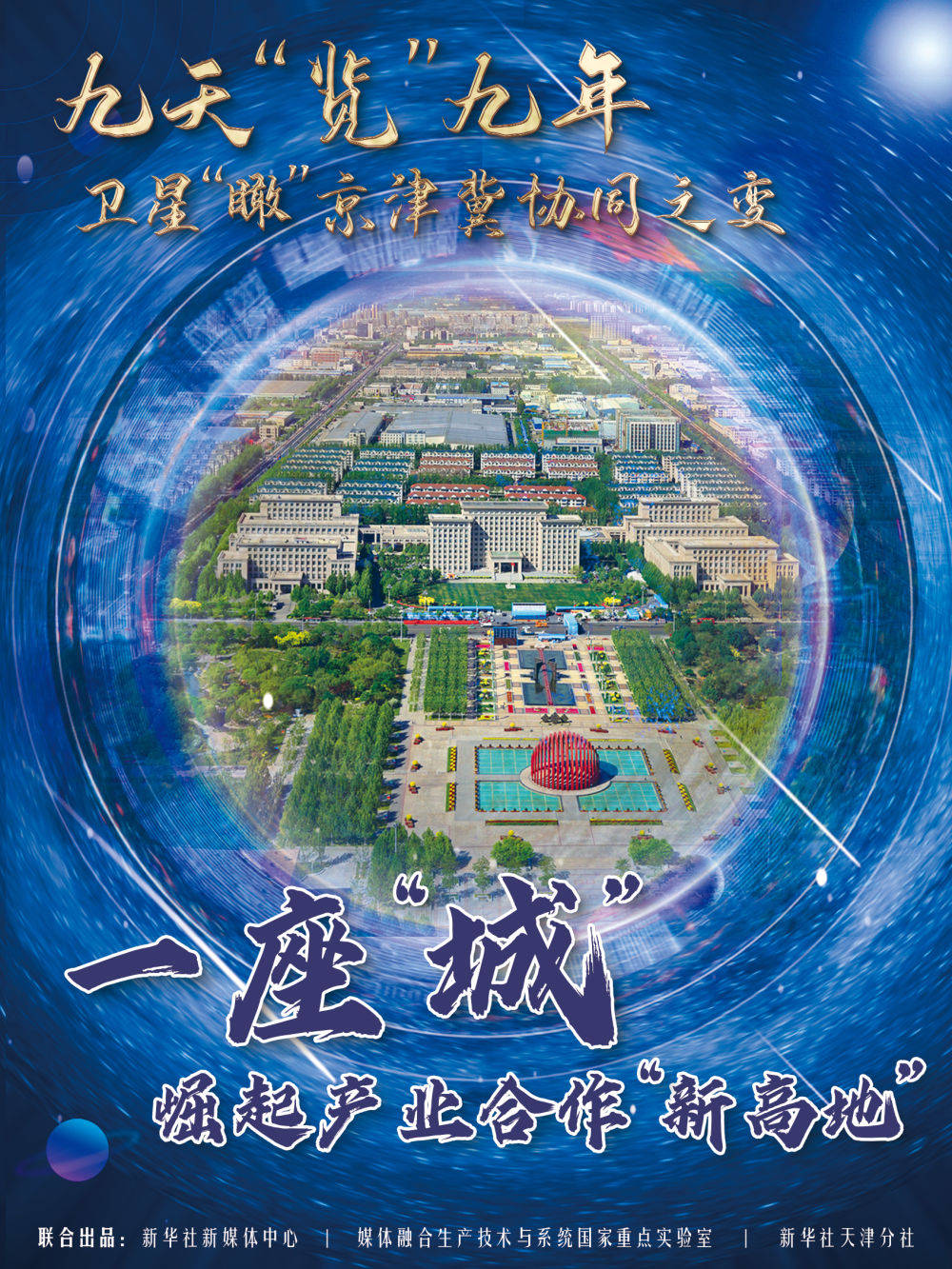 卫星瞰京津冀协同发展：一座城，崛起产业合作新高地_武清区_创新_北京
