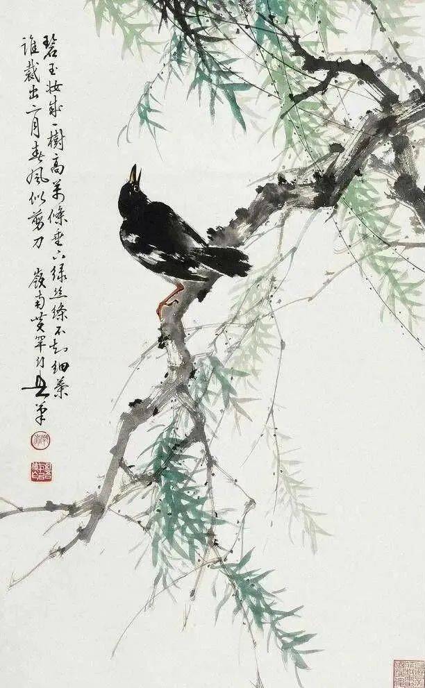国画里的春天，风和日暖_搜狐网