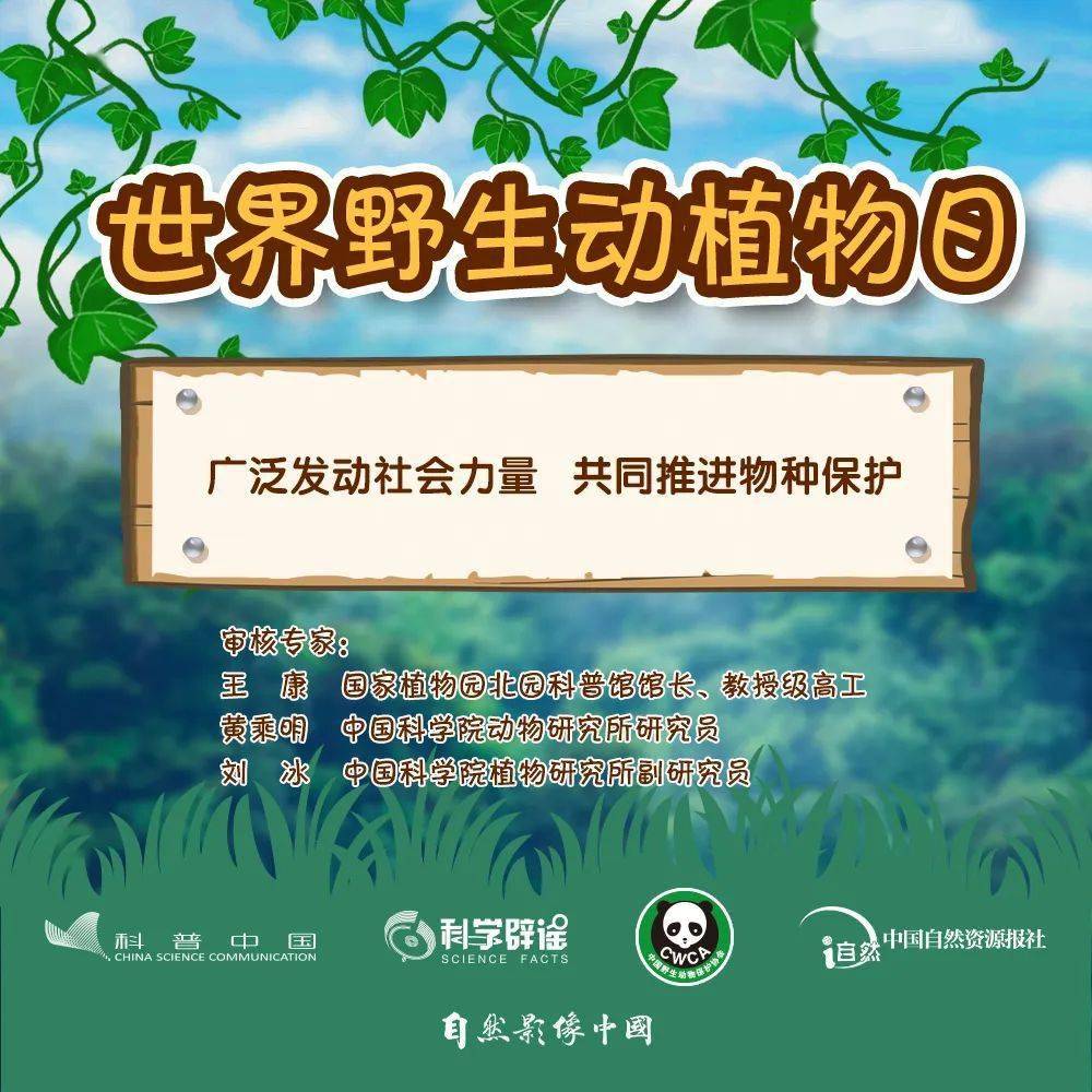 世界野生动植物日丨ta们有很多的小秘密,你知道多少?