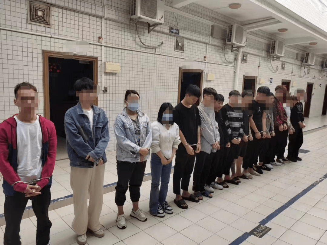 茂名警方打掉一个goip诈骗窝点,13人被捕!_设备_进行_相关