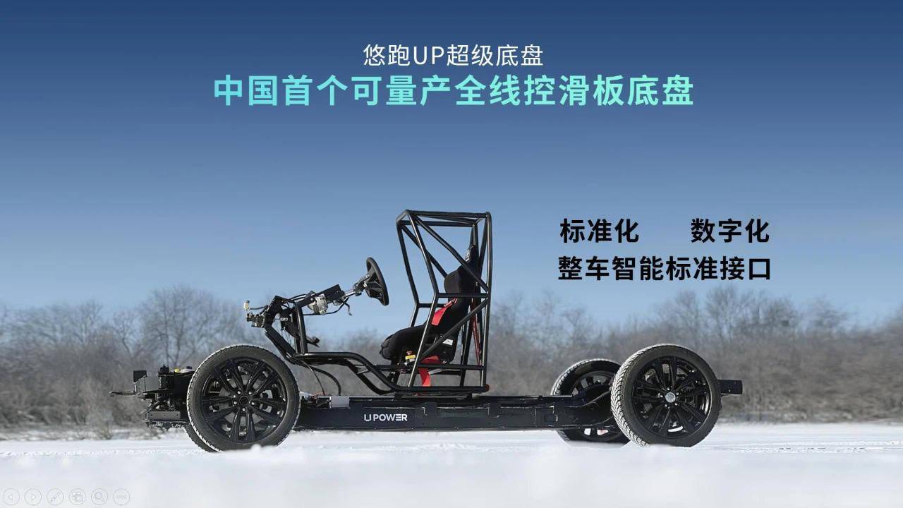 悠跑科技发布中国首个可量产全线控滑板底盘 今年年底将启动悠跑超级VAN交付