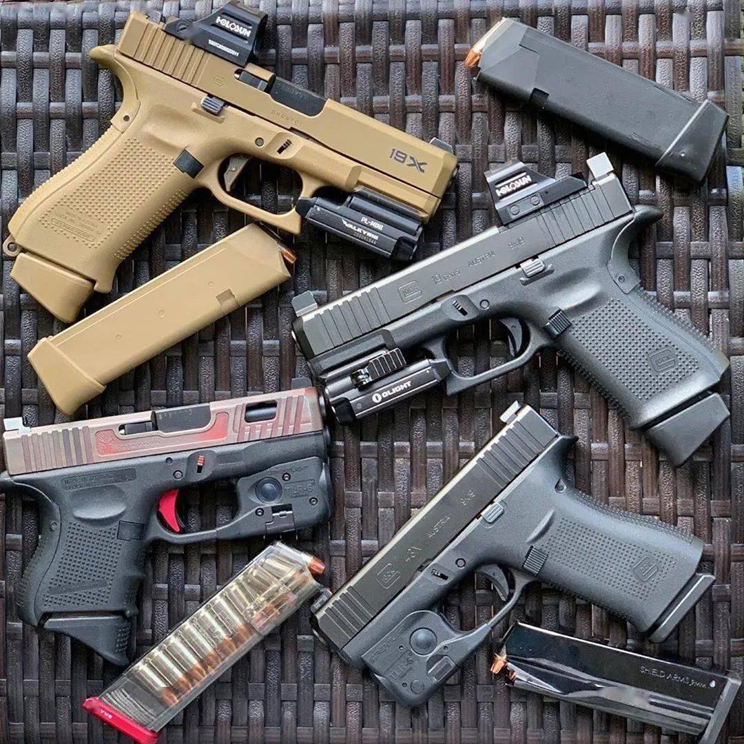 【格洛克g19x美图】修长的腰身 炸裂的颜值