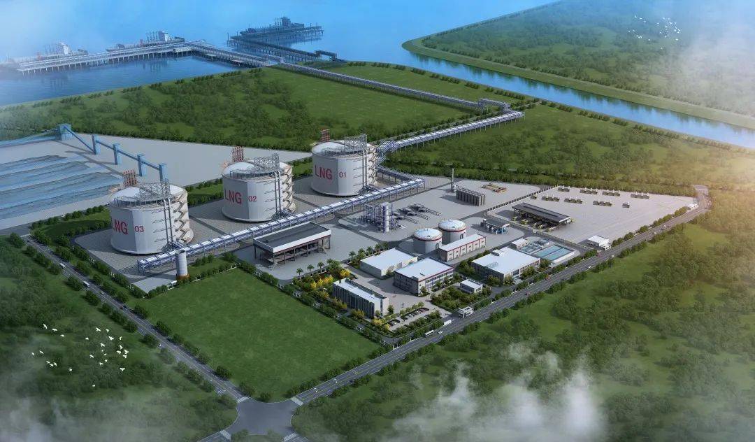 张家港海进江lng接收站项目(苏州lng储备中心)配套码头工程前期工作