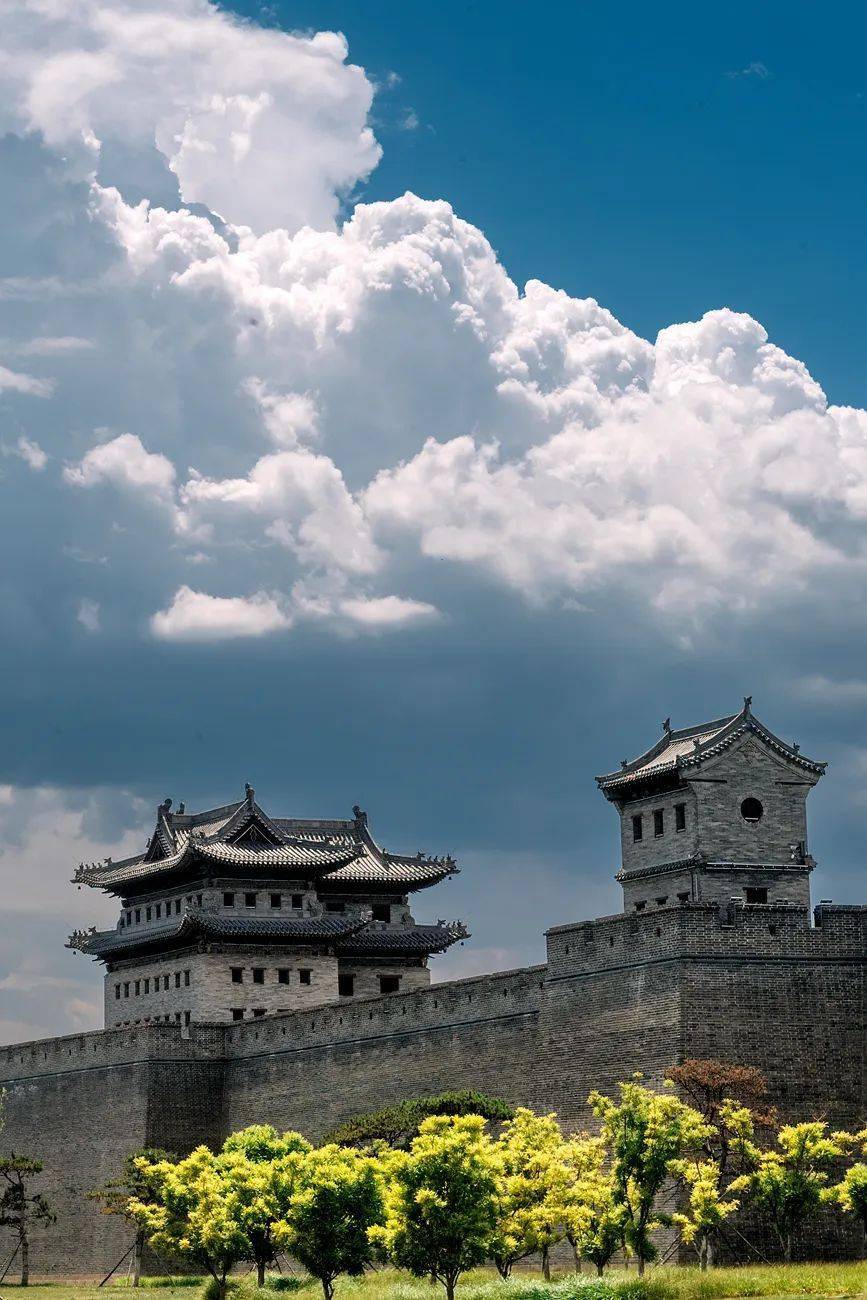 美图壁纸|太原古县城,水光倒影,古色古香_凤凰_合作_媒体