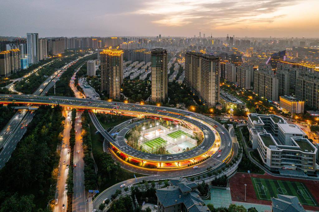 藏匿于建筑中的数学美学——π建筑_视觉_中国_环形