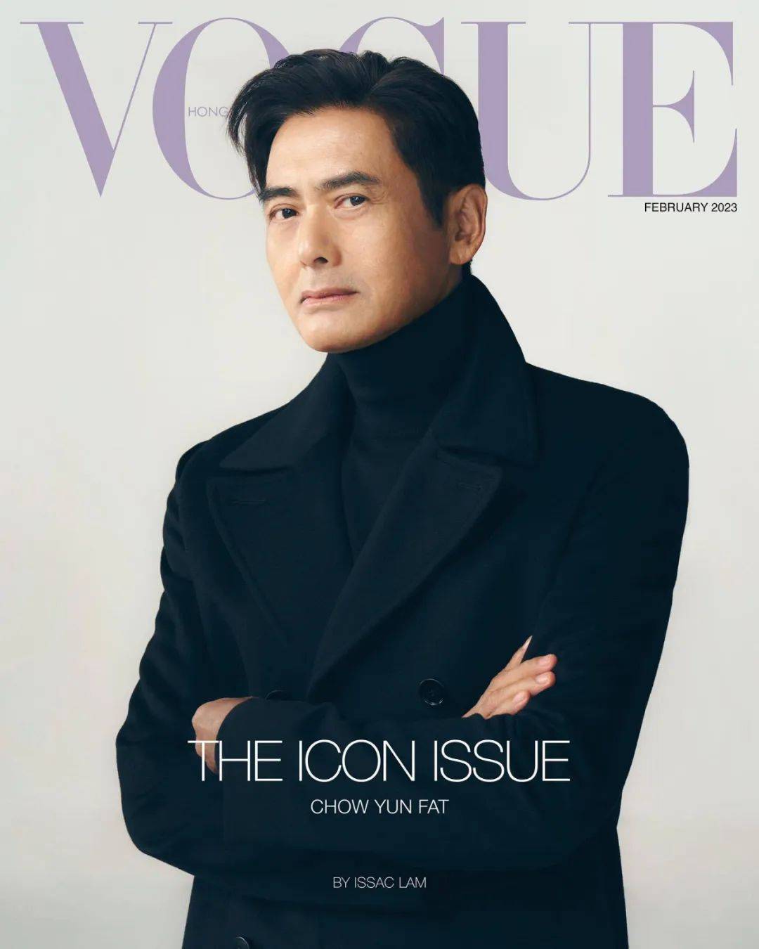 67岁的周润发登上 vogue hk 2月刊封面,依然风流倜傥.