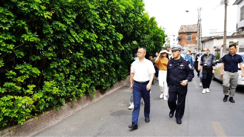 南海区督查桂城叠北社区文明城市工作_相关_检查_农贸市场