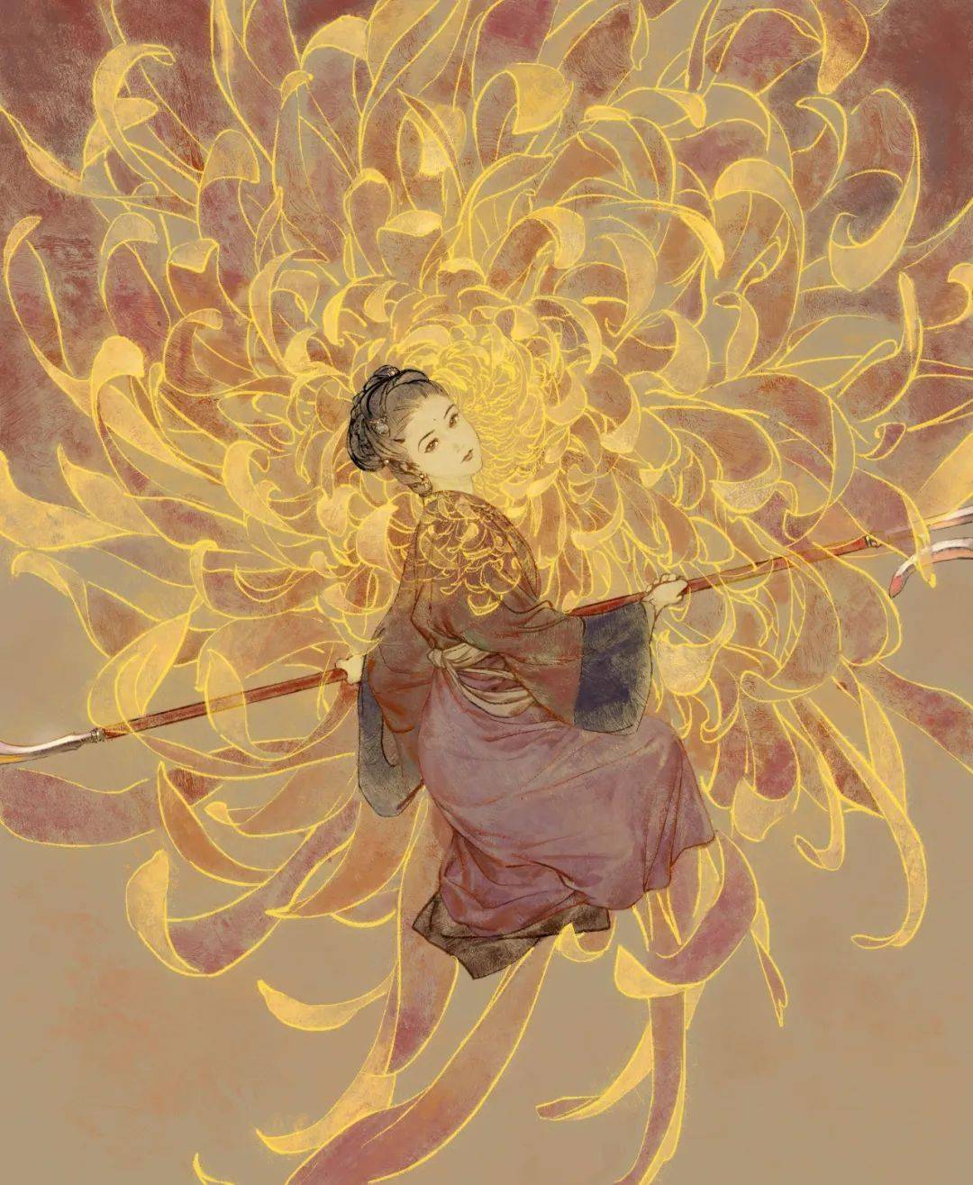 99年清华美院画师的神仙有多仙?做了个作业,一不小心成为国风大佬!-7.