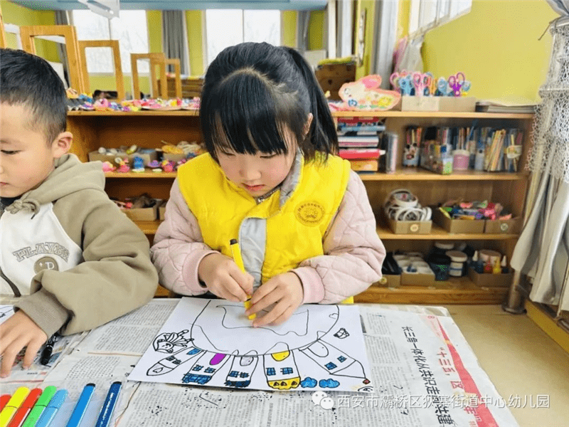 灞桥区狄寨街道中心幼儿园爱国卫生月活动