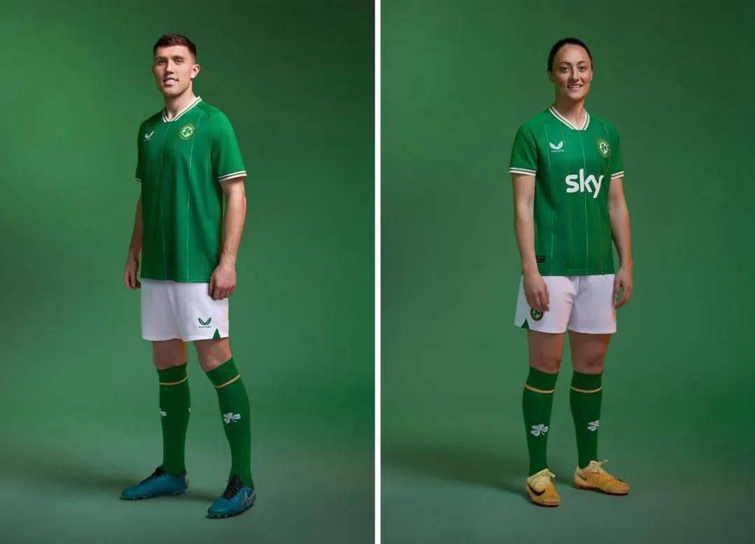 castore发布爱尔兰国家队2023年主场球衣_合作伙伴关系_品牌_双方