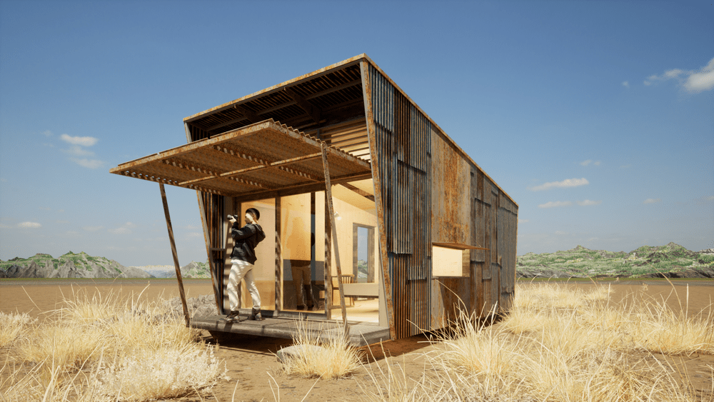 19㎡移动住宅,客餐厨卫卧都有,功能特别全_设计_the_stella