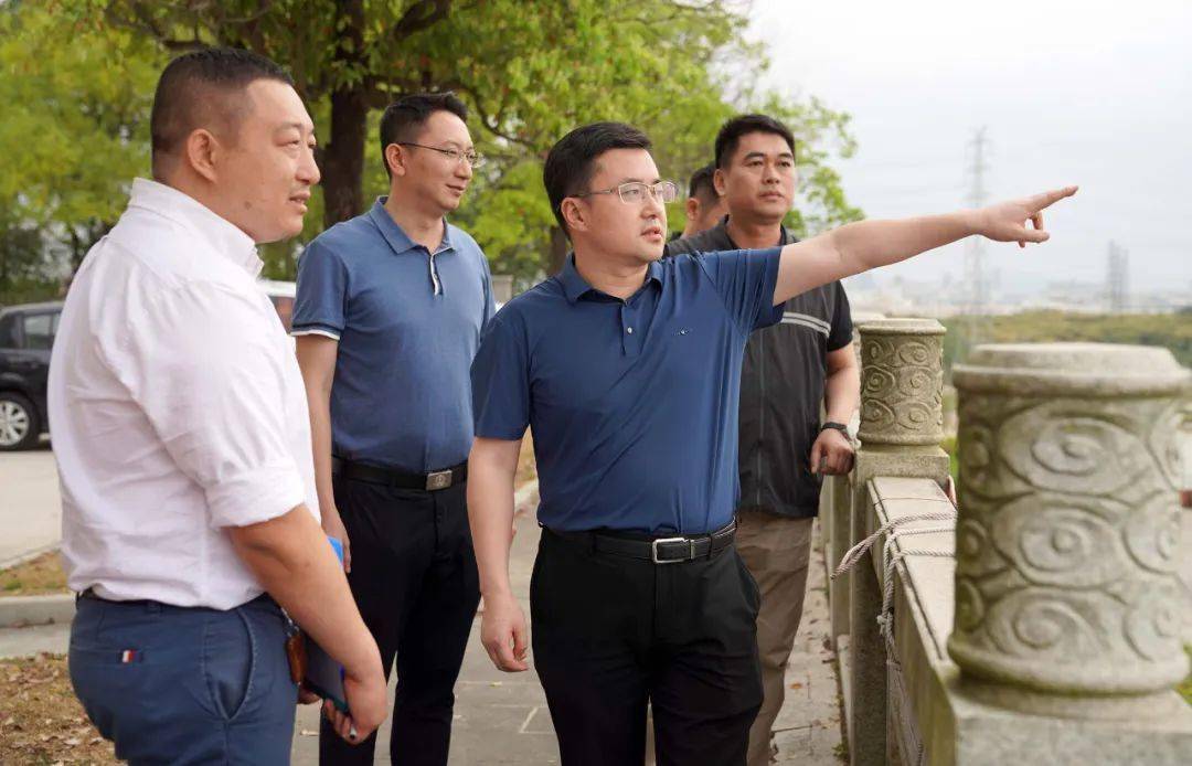 镇领导率队检查镇村工业园和三防工作_沈志攀_情况_水库