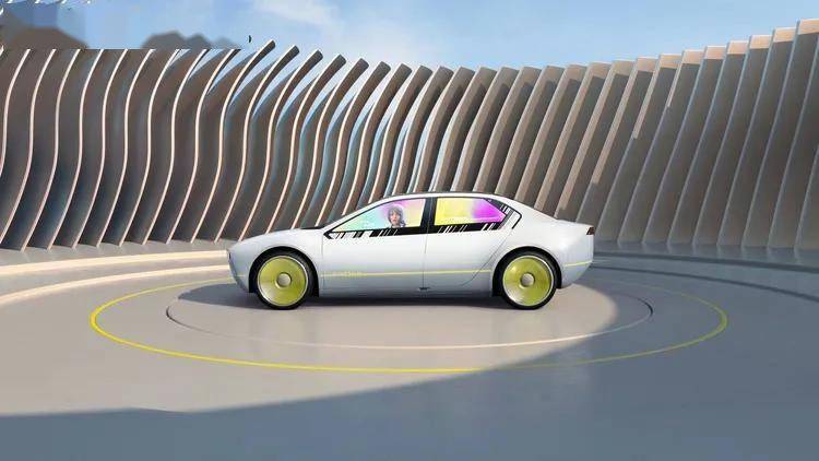 宝马i Vision Dee概念车将于4月17日迎来中国首发 采用了极简风格设计