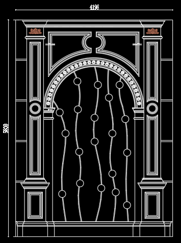 cad图库 | 精美大理石背景墙效果图 cad图,珍藏品!_测量_自动_下单