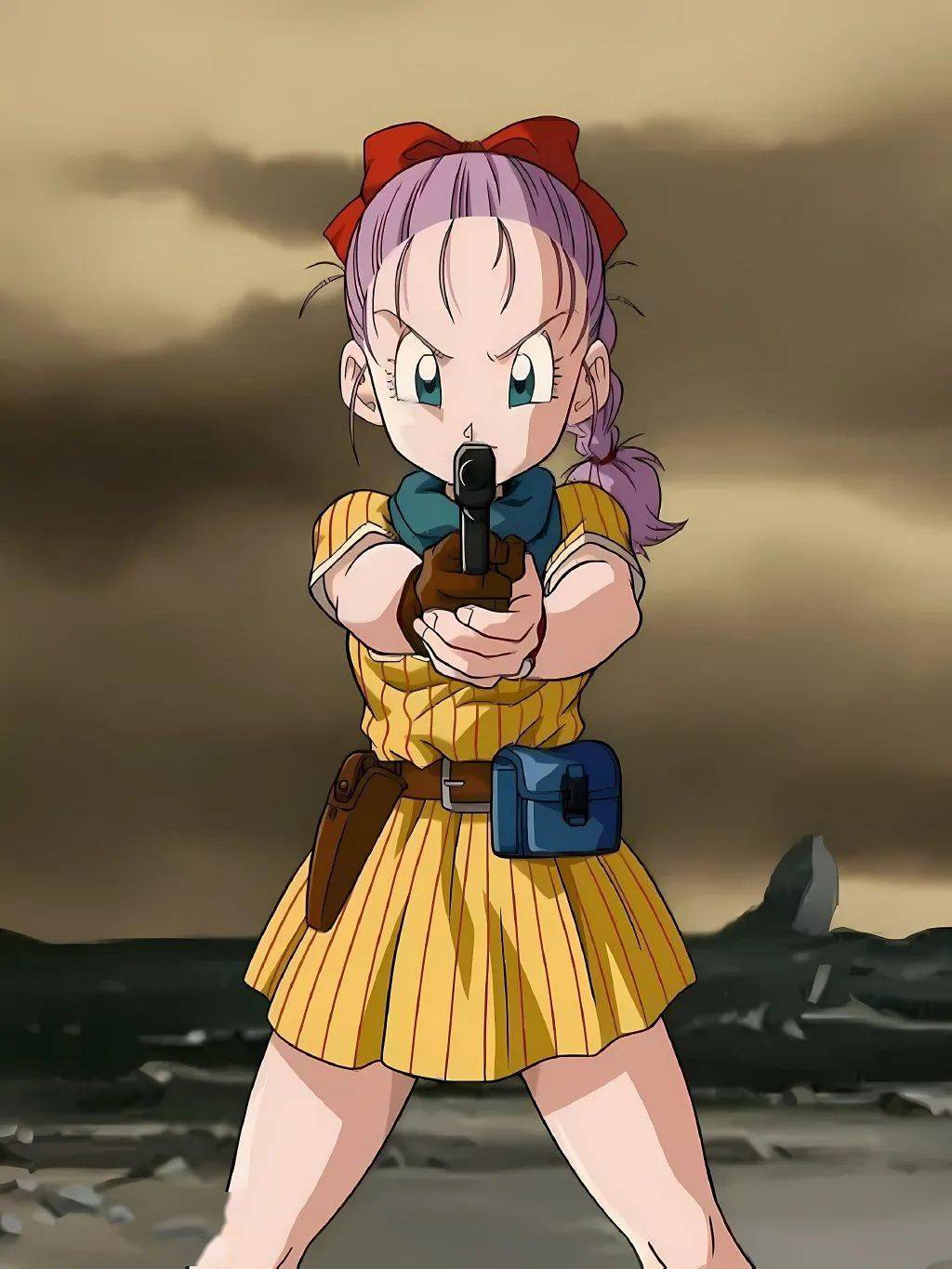 七龙珠壁纸 | 想尝尝我布玛的子弹吗_手游_区域