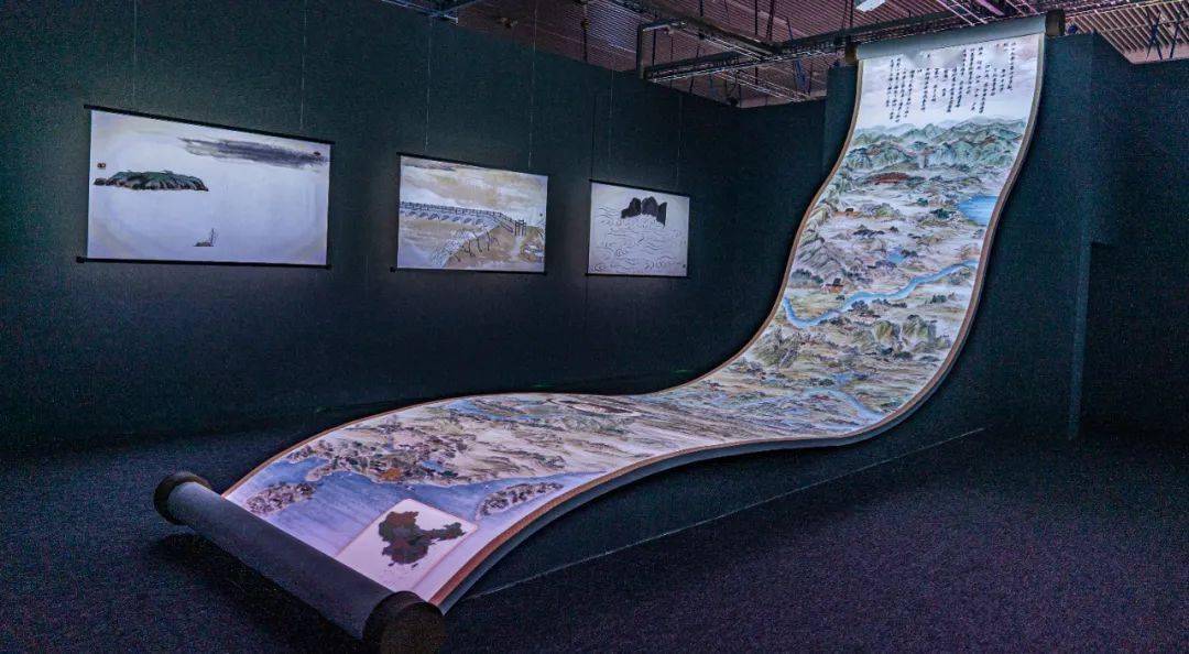 湖南美术馆 "客中月光照家山——北京画院藏齐白石精品展" 打造沉浸式