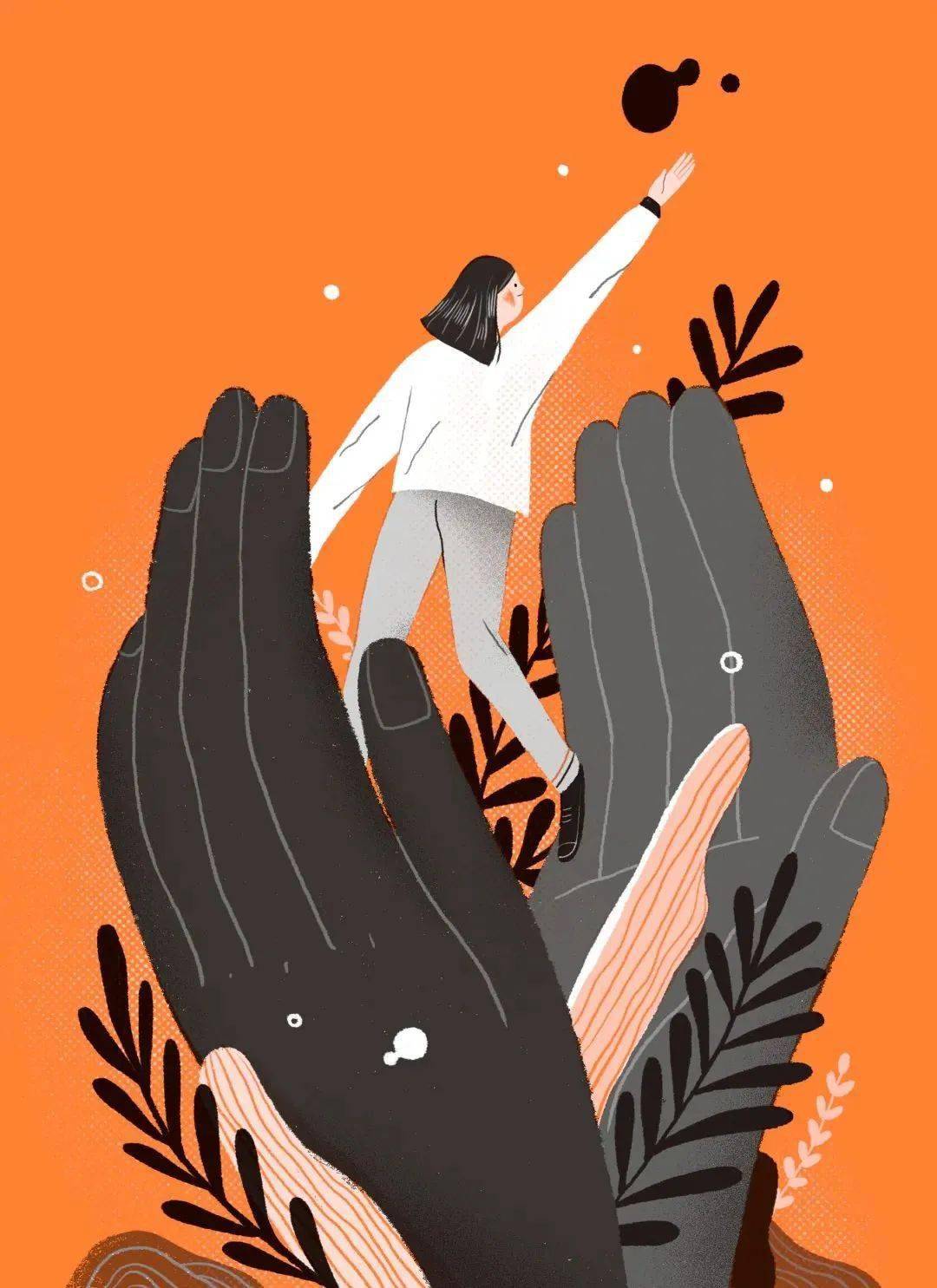 《道德经插画设计》是受到出版社alma的委托而画的配图