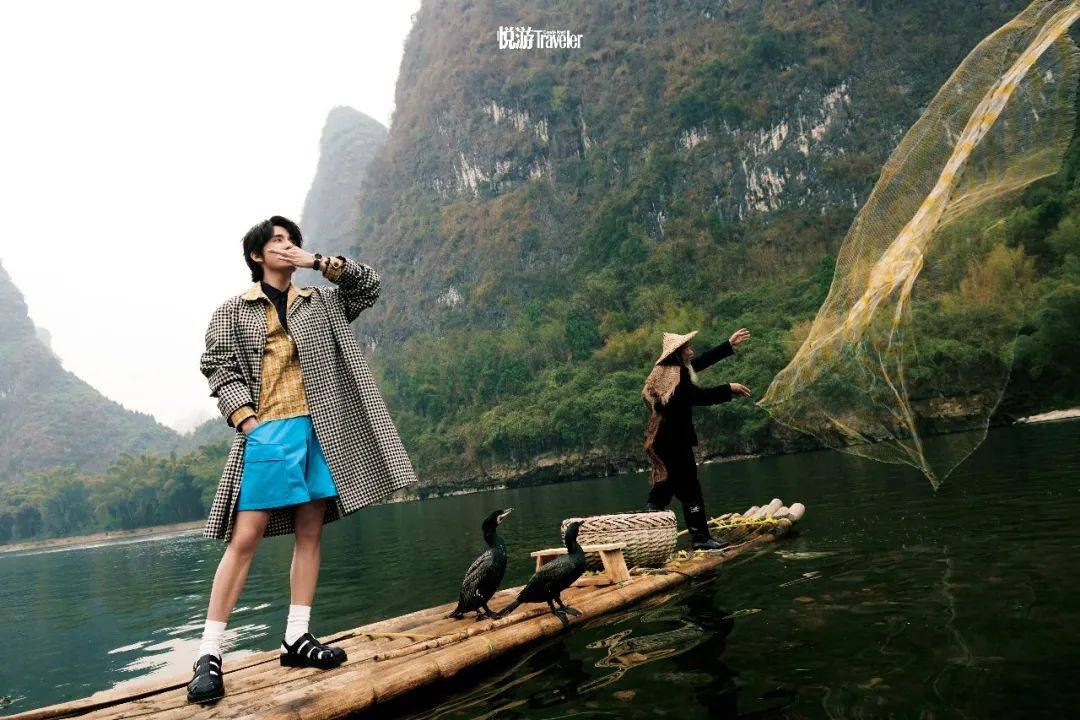 桂林山水又出时尚大片_张新成_阳朔_小城