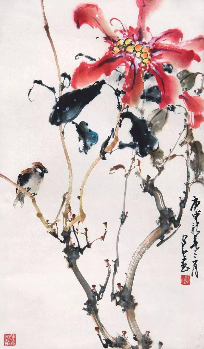 徐悲鸿言：“中国花鸟画第一人，当无出其右。”_搜狐网