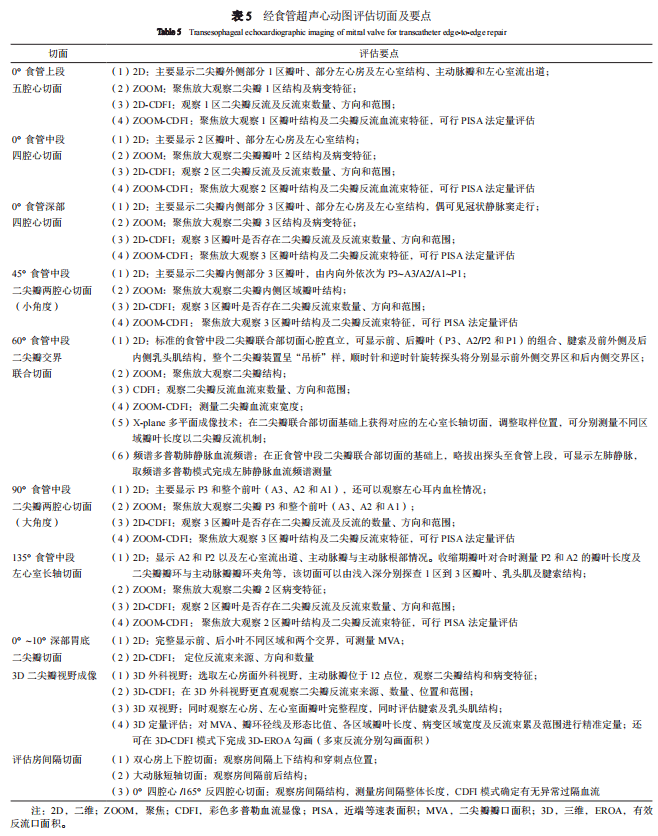 专家共识丨中国经导管二尖瓣缘对缘修复术临床途径（2022版）精简版