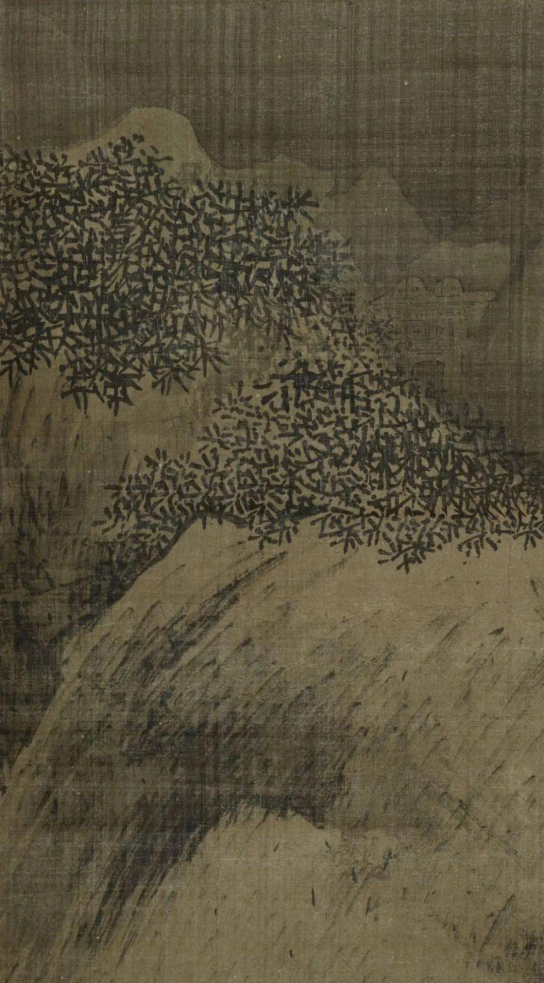 梁楷《雪景山水图》_代表作品_国画_创作