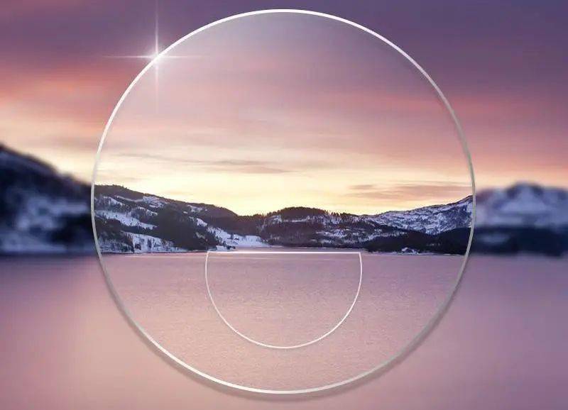 老花眼的必然选择:渐进多焦点镜片_焦镜_的设计_区域