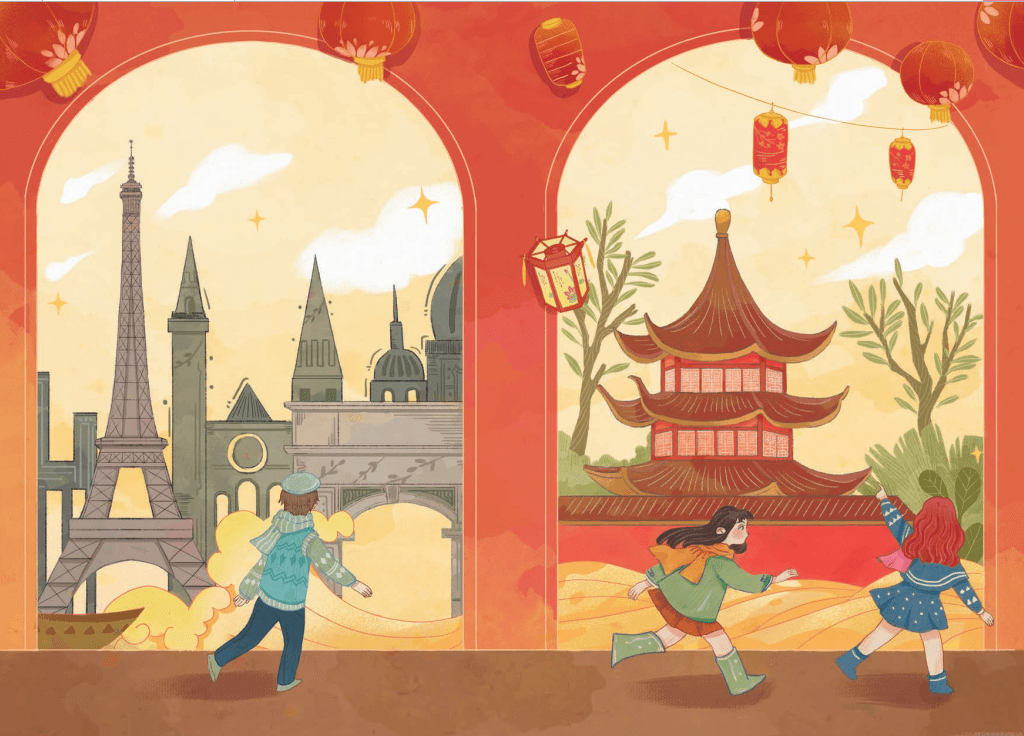 《华灯初上》入选2023年首届千校荐书"百部童书榜单"_文化_南京_中国