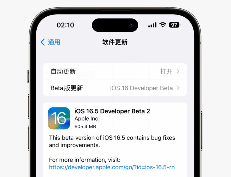 iOS 16.5 Beta 21¹ܣ 4