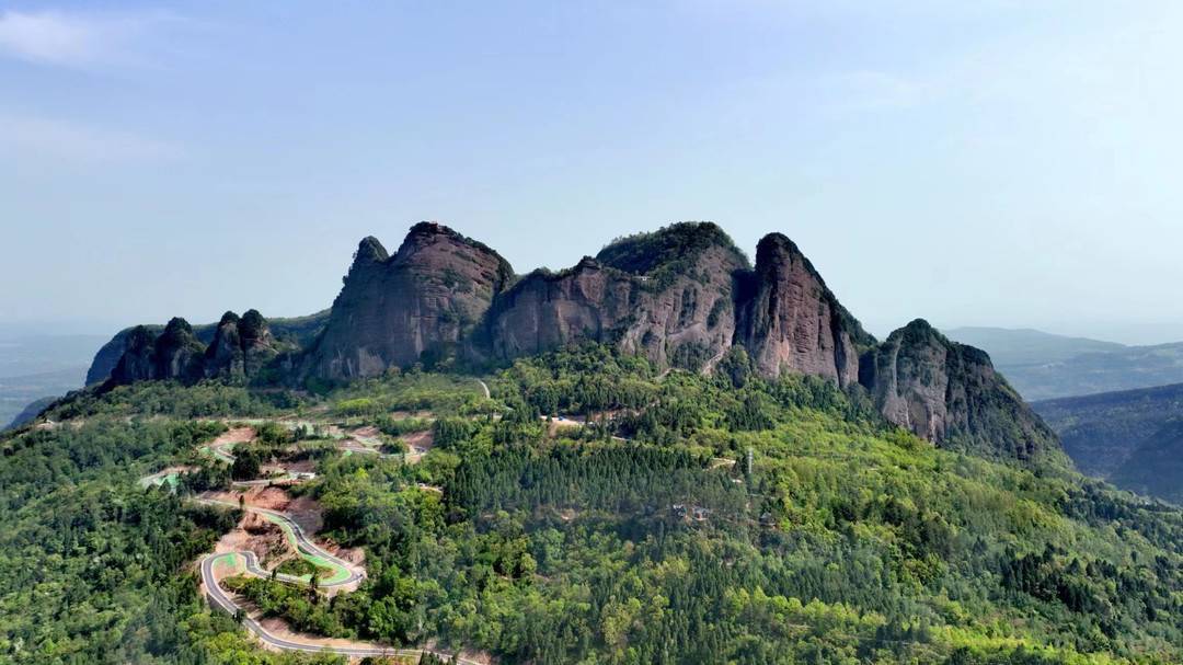 剑阁五指山风景区图片