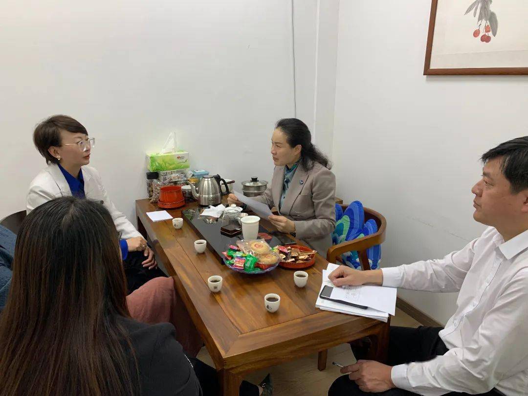 潘俏黎副主委走访仓山区委统战部并与仓山区工委骨干党员座谈_农工党