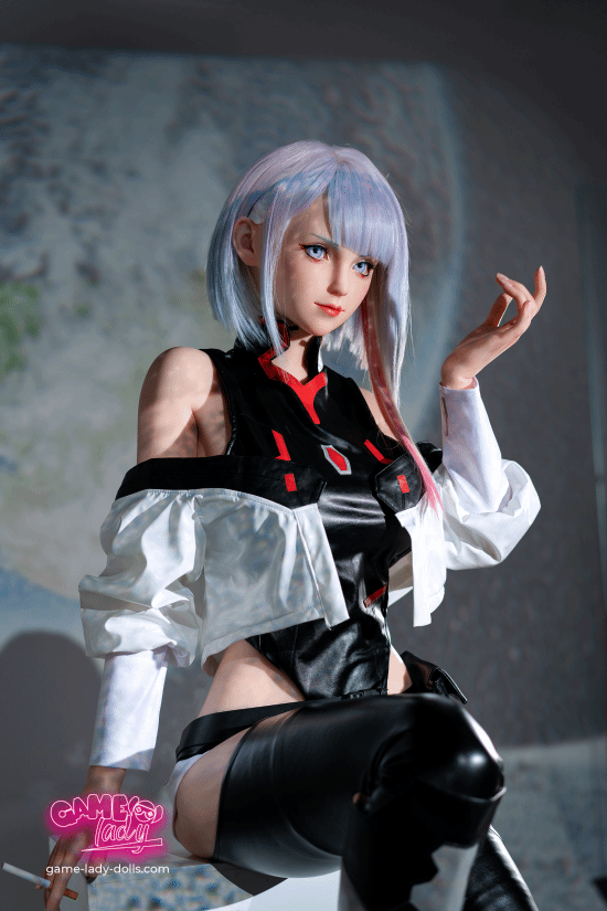 《赛博浪客》露西等身可动人偶:和我一起去月球吧_睫毛_眉毛_骨架