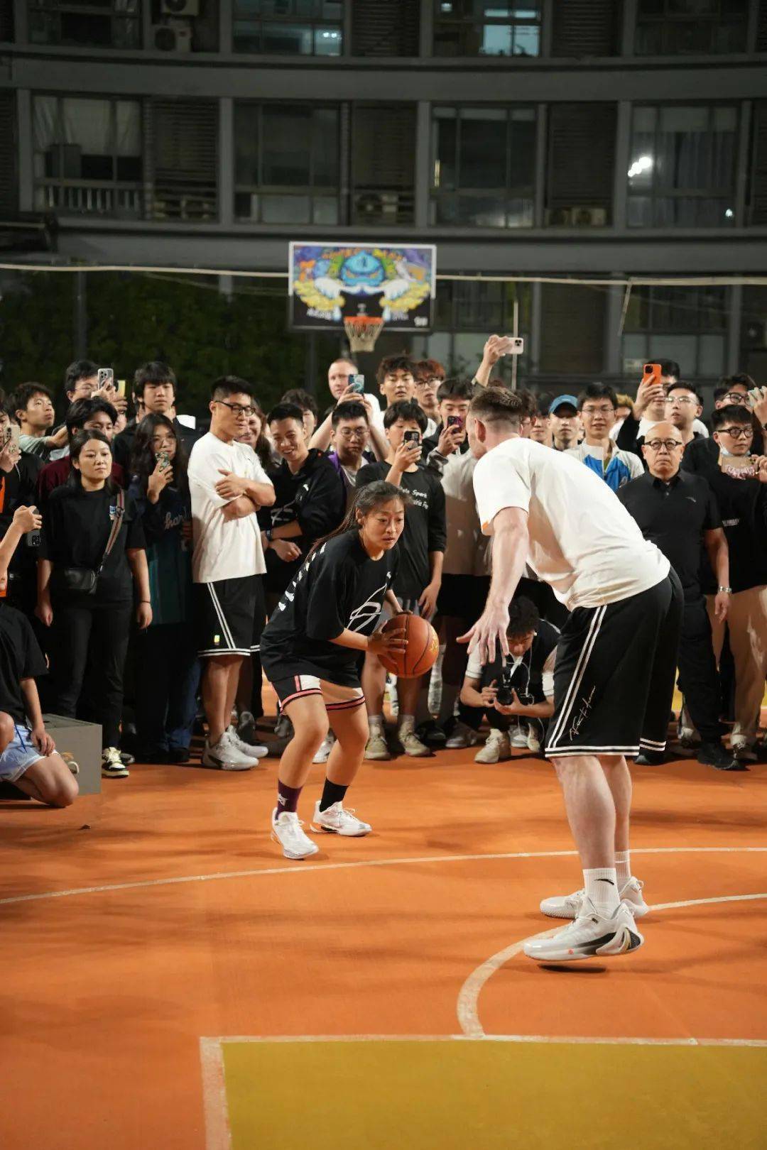 海沃德急速中国行 day2: 季后赛,校园,蟹脚面_朋友_马也哥_互动