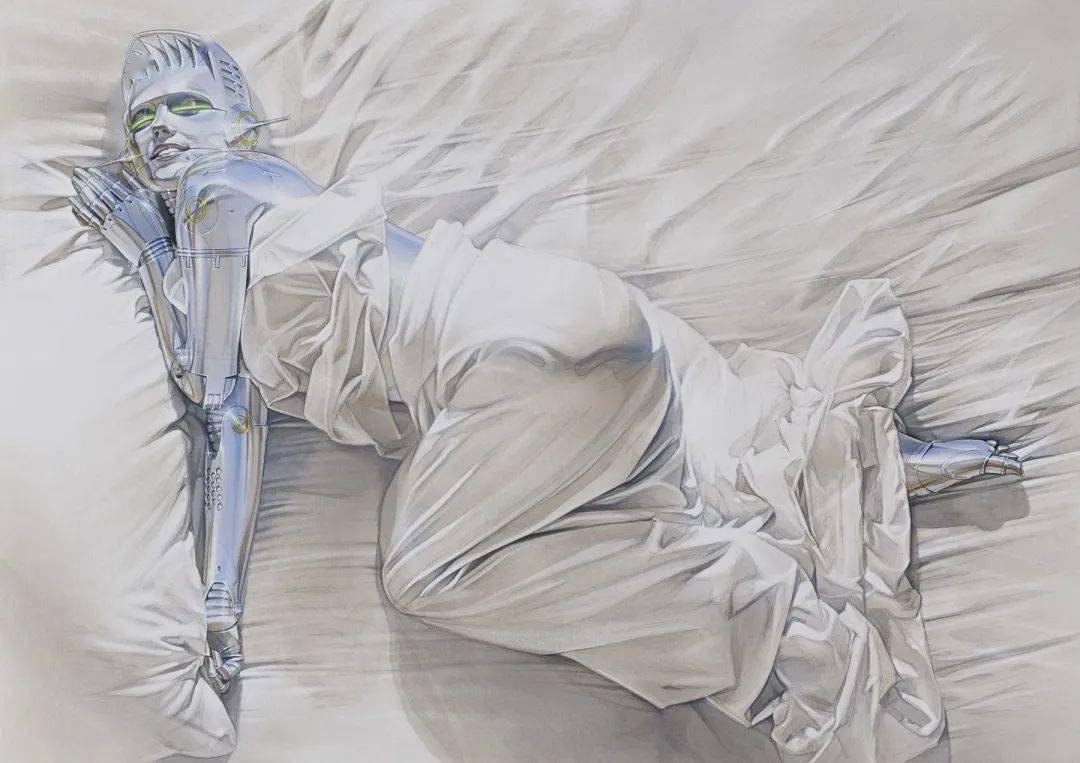 空山基大尺幅限量版画日本外首发,随展登陆北京_艺术_展览_printed