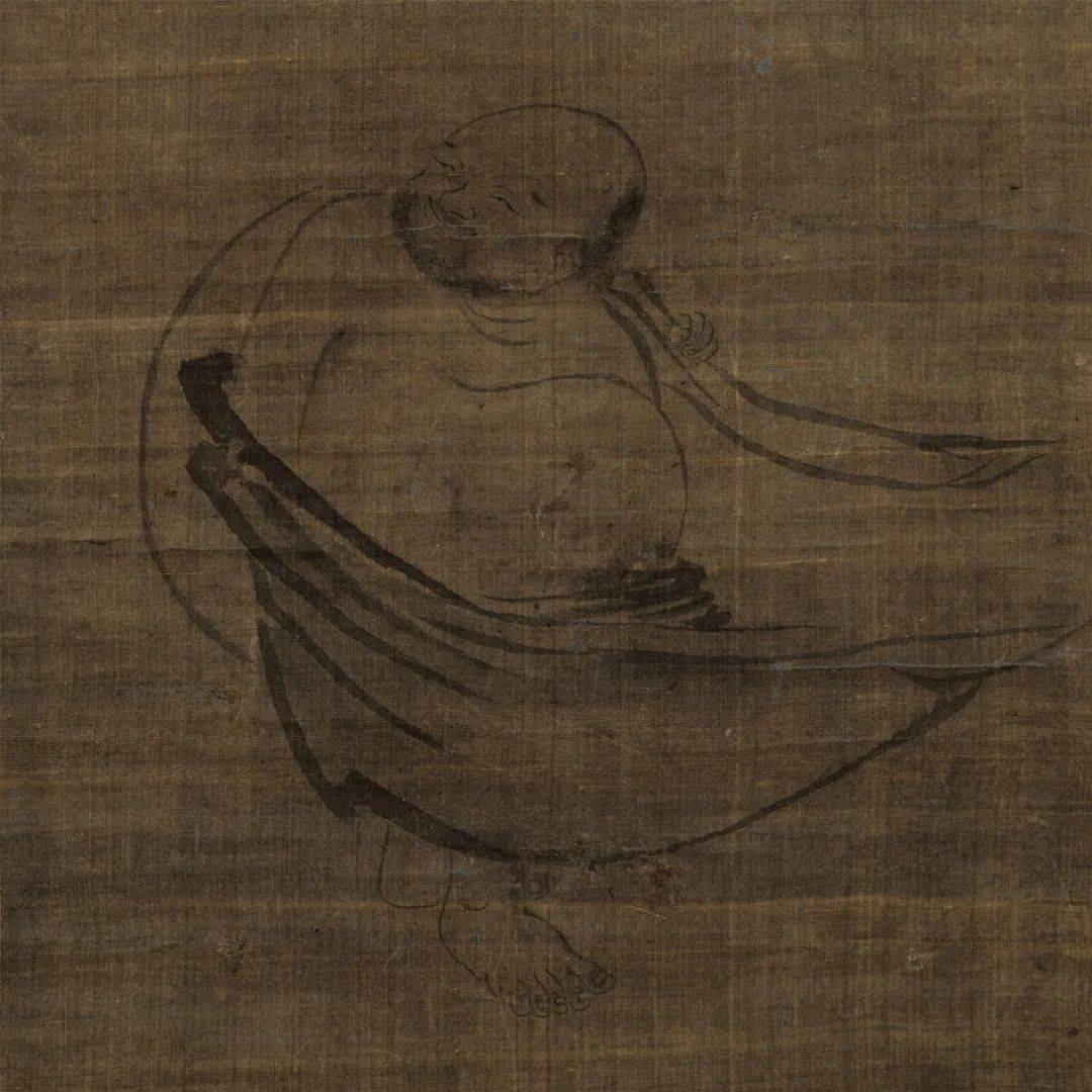 赏析｜（南宋）浙翁如琰禅师题赞《布袋和尚图》_搜狐网