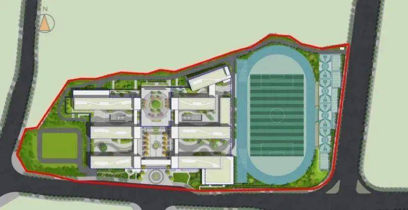 重庆这个"公园中的学校"5月底建成,提供3000个学位!_新区_两江_校园