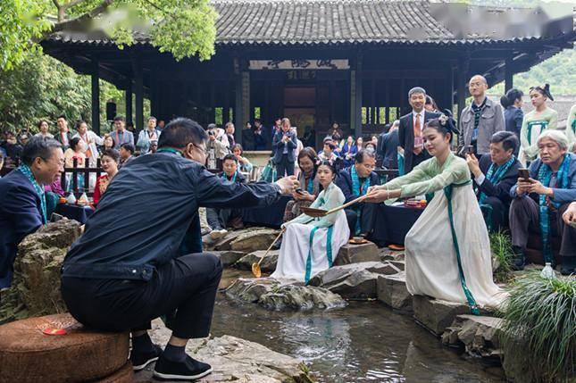兰亭书法节在现千年盛景"曲水流觞"_绍兴_王羲之_文化